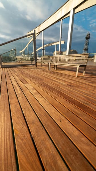 exterpark deska drewno naturalne